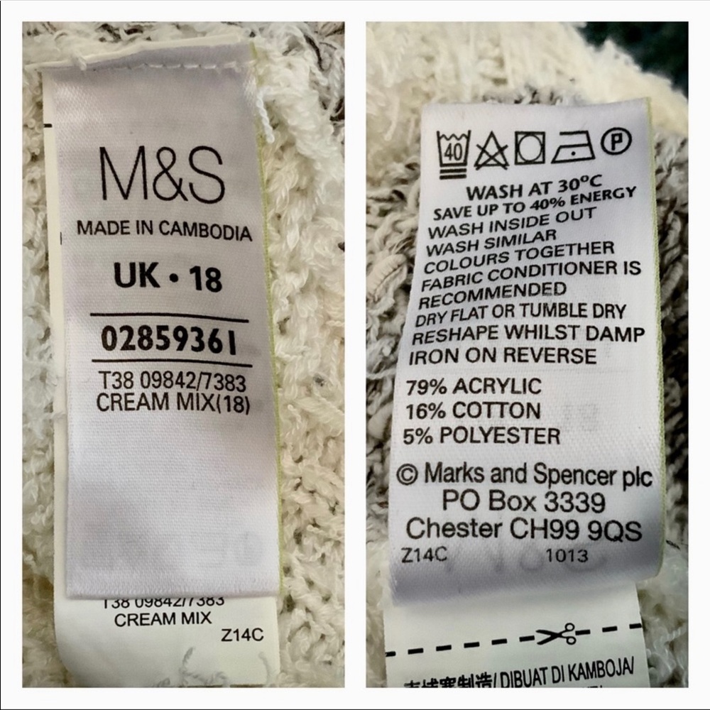 M&S Collection Two-Tone Pullover Tunic Sweater - Picture 6 of 10